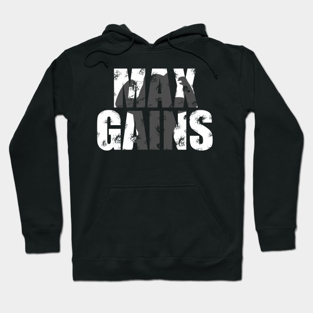 Max Gains Hoodie by thegameme